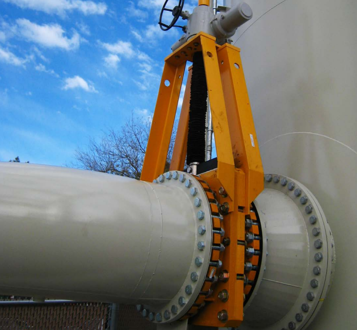 KREBS® High-Pressure Knife Gate Slurry Valve