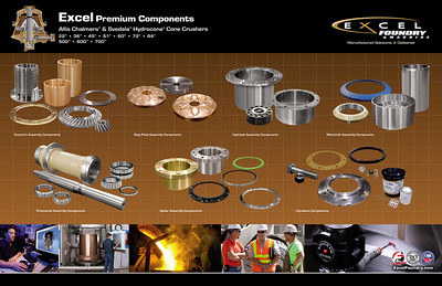 Allis-Chalmers® and Svedala@ cone crusher parts (Metso)